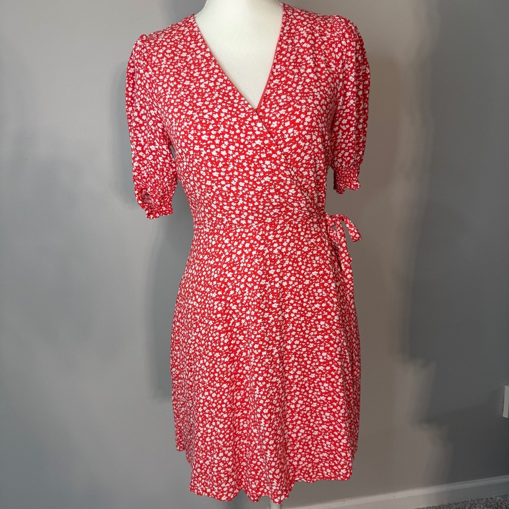 Banana Republic Wrap Floral  Dress
